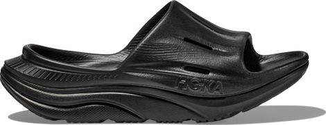 Unisex Recovery-Schuhe Hoka ORA Recovery Slide 3 Schwarz