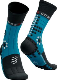 Compressport Pro Racing Socks Winter Trail Blue/Black