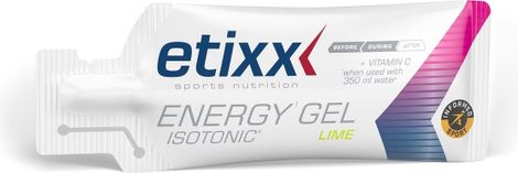 Etixx Gel énergétique Isotonic Citron Vert 12x40g