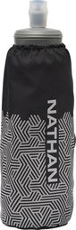Nathan Hypernight Pinnacle Veldfles + Houder 420ml Zwart/Reflecterend
