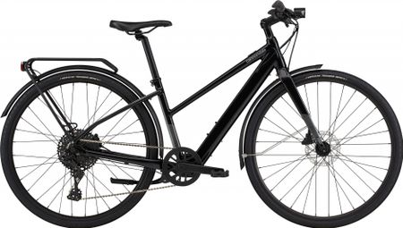 Cannondale Tesoro Neo SL EQ Remixte MicroShift Advent X 10V Electric City Bike Black Pearl