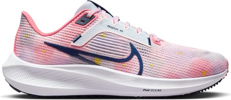 Chaussures de Running Femme Nike Air Zoom Pegasus 40 Premium Rose Bleu