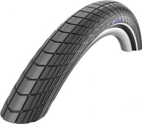 Pneu Schwalbe big apple 28x2.15 r-guard rigide noir c/réfl