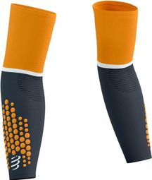 Compressport ArmForce Ultralight Sleeves Grey/Orange