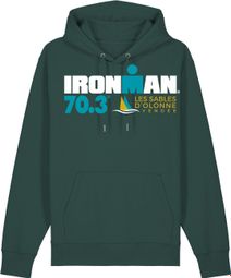 Sweat à Capuche Ironman 70.3 Les Sables D'Olonne Vert