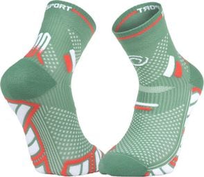 Chaussettes BV Sport Trail Ultra Mid Vert/Blanc