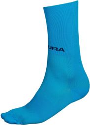 Paire de Chaussettes Endura Pro SL II Bleu Fluo