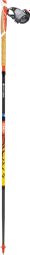 TSL Outdoor Carbon 4 Cork Cross Fire Opvouwbare 4-spaaks Trailstokken Geel/Rood