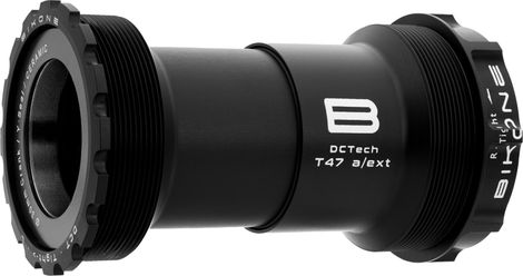 Bikone DCTech T47a keramische trapas voor BB30 zwart