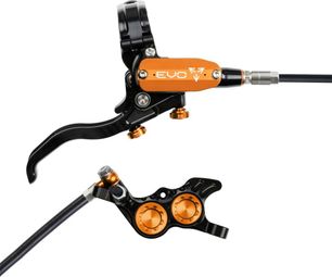 Frein Arrière Hope Tech4 EVO GR4 Noir / Orange Durite Standard