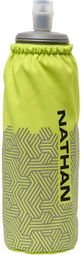 Nathan Hypernight Pinnacle Veldfles + Houder 420ml Geel/Reflecterend