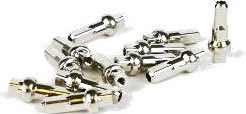 Pack of 40 Ice Fast Spoke Heads Type DSN Silver