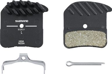 Coppia di Pastiglie Freno Shimano in Resina H03A