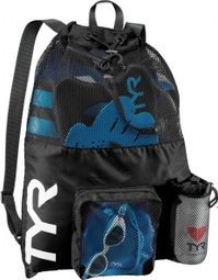 TYR Big Mesh Mummy Bag Black Blue