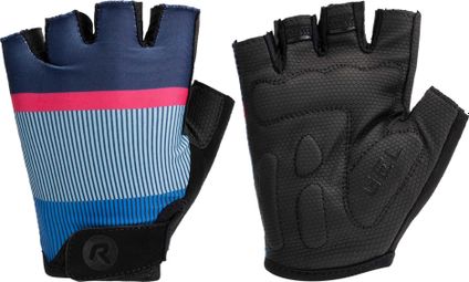 Gants Velo Rogelli Impress II - Femme - Bleu/Rose/Noir