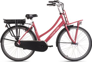 Vélo électrique femme 28  Hollandia Carry On rouge