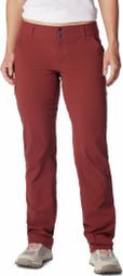 Pantalon de Randonnée Femme Columbia Saturday Trail Rouge