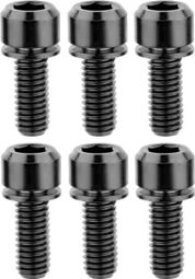 Kit de 6 Vis Titane pour Potence Title ST2 Noir