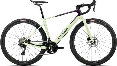 Orbea Terra M35TEAM Gravel Bike Shimano GRX 12S 700 mm Acid Gum Green Fantasy Purple Carbon View 2026