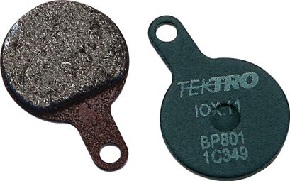 2 Paires De Plaquettes De Frein à Disque Semi-métalliques - Compatibles Tektro Iox, Lyra, Novela - Taille 3,4x2,3 Cm