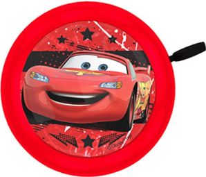 SONNETTE ENFANT TIMBRE DISNEY CARS ROUGE 55mm (VENDU A L'UNITE)