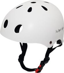 Casque de cyclisme pour enfants - blanc