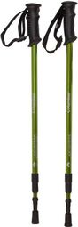 Paire de bâtons de trekking alu TK1 COLUMBUS verts