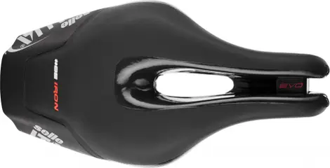Selle Italia Saddle Iron Evo Kit Carbonio Superflow SD Black