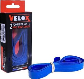 FOND DE JANTE 12' 16mm ETRTO 203X16C PVC BLEU X2.