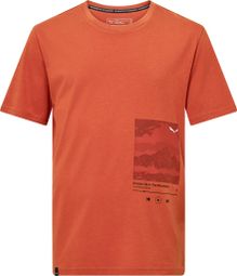 Salewa Herren T-Shirt Eagle Cover Braun
