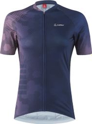 Maillot cycliste Loeffler à manches courtes avec Maillot de vélo FZ classy HotBond® - bleu foncé