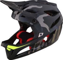 Troy Lee Designs Stage Mips Signature Camo Full Face Helm Black