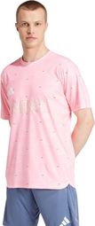 Maillot d'entrainement adidas Performance Training Team France Rose Homme