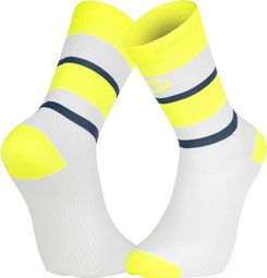 Bv Sport Light High Ibiza Socken Weiß / Gelb