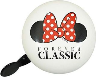 Bicycle Bell Minnie Mouse Forever Classic Junior 8 cm blanc