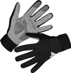 Guantes largos a prueba de viento Endura Windchill Mujer Negro