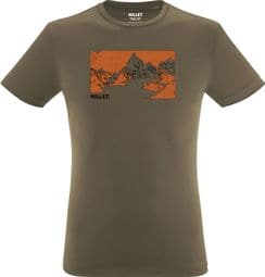 Heren Millet Wanaka Fast Beige T-Shirt