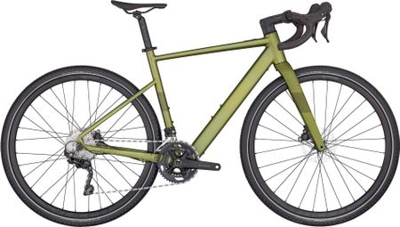 Vélo de Gravel Électrique Scott Speedster Gravel eRide 50 Shimano GRX 10V 250Wh 700 mm Vert