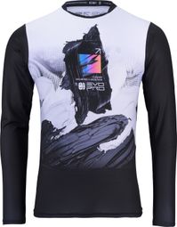 Kenny Evo Pro Children's long-sleeved jersey Black/White