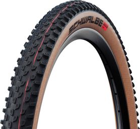 Schwalbe Racing Ray 29'' Tubeless-Ready Mountain Bike Tire, Soft Super Race Addix Speed E-Bike E-25, Brown Sidewalls