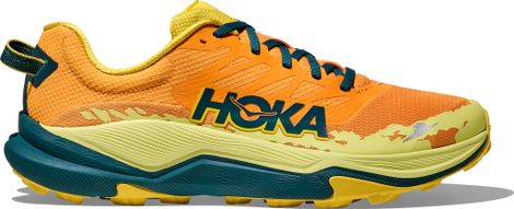 Chaussures Trail Hoka Torrent 4 Orange/Jaune/Bleu Homme