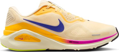 Nike Structure 26 hardloopschoenen geel/paars heren