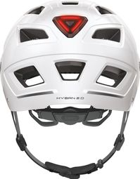 Casque Urbain Abus Hyban 2.0 Blanc — vue 3