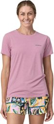 Patagonia Women's Cap Cool Daily Graphic Waters Pink T-Shirt