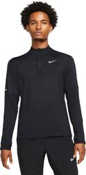 1/4-Zip-Top Nike Element Schwarz Herren