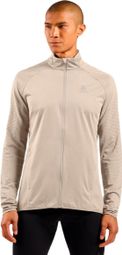 Veste Running Hybride Odlo Zeroweight Warm 2.0 Beige