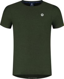 Maillot Manches Courtes De Running Rogelli Essential Vert Homme