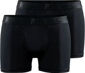 Pack of 2 Boxers Craft Core Dry 3in Black