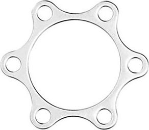 TRP 6-Bolt Rotor Spacer 0.5mm Silber