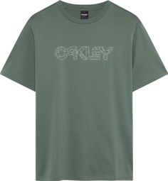 Oakley Wire B1B Green Men's Short-Sleeve T-Shirt